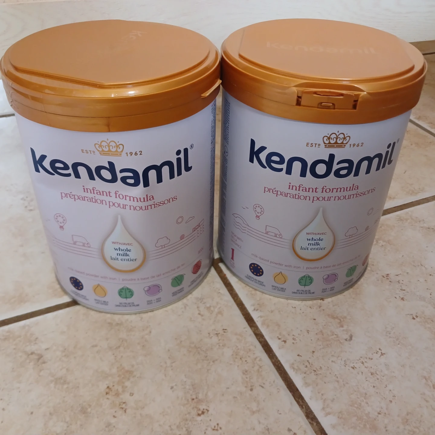 Kendamil Infant Formula - Whole Milk, 2 Tins