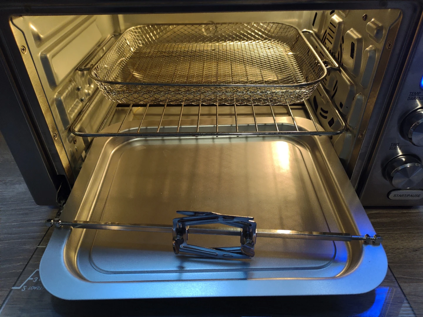 Emeril Lagasse Stainless Steel Air Fryer Toaster Oven - photo 4