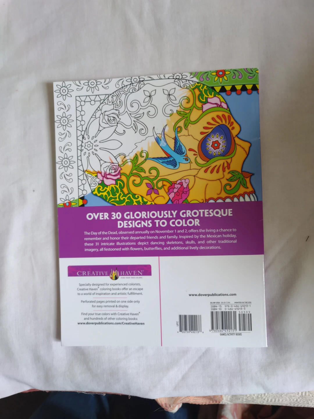 Day of the Dead coloring book - photo 4