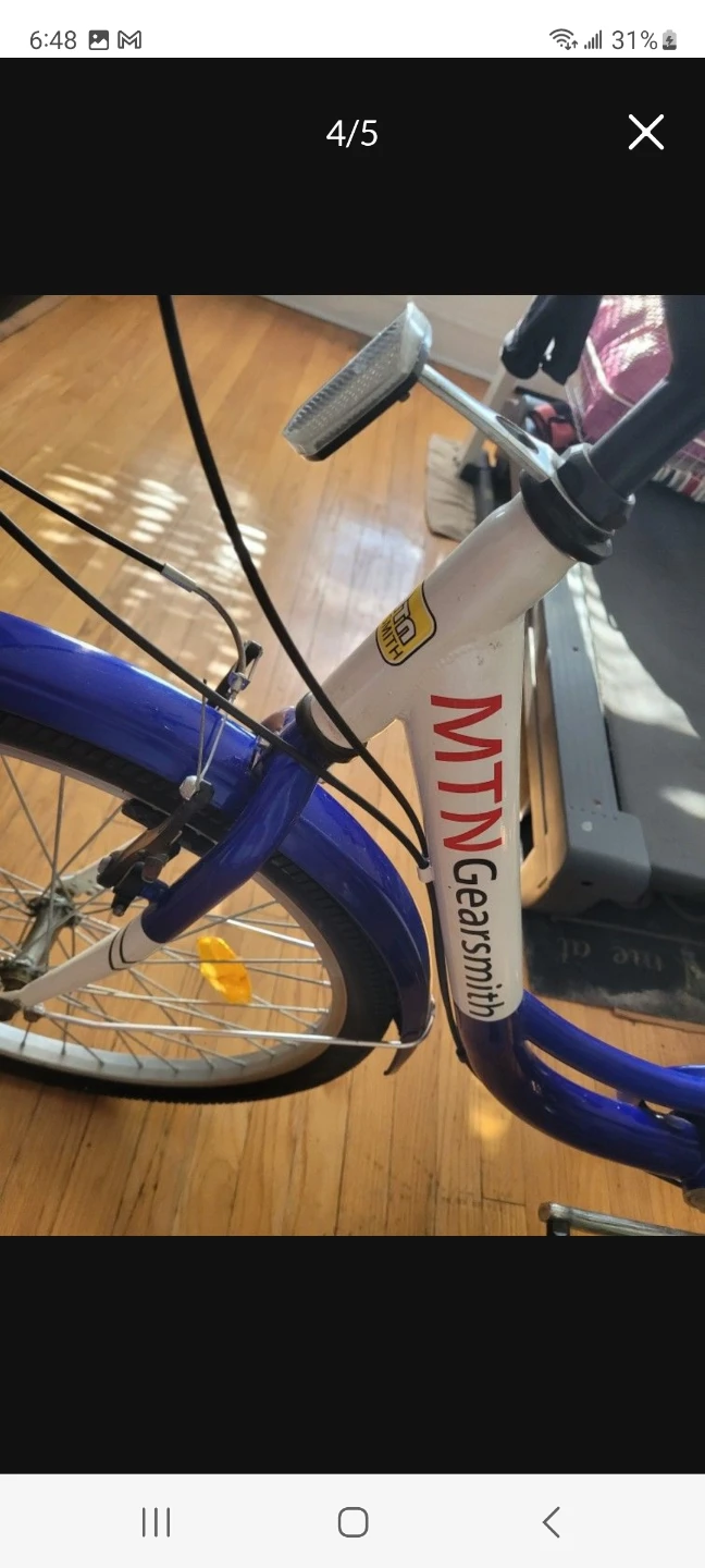 Mtn gearsmith 26in. Trike great condition. - photo 4