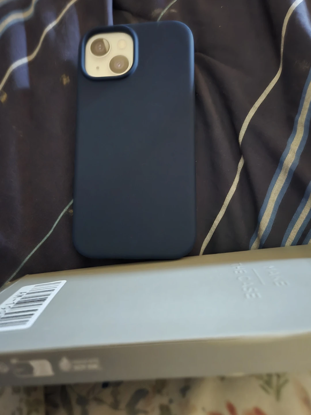 Blue iPhone Case