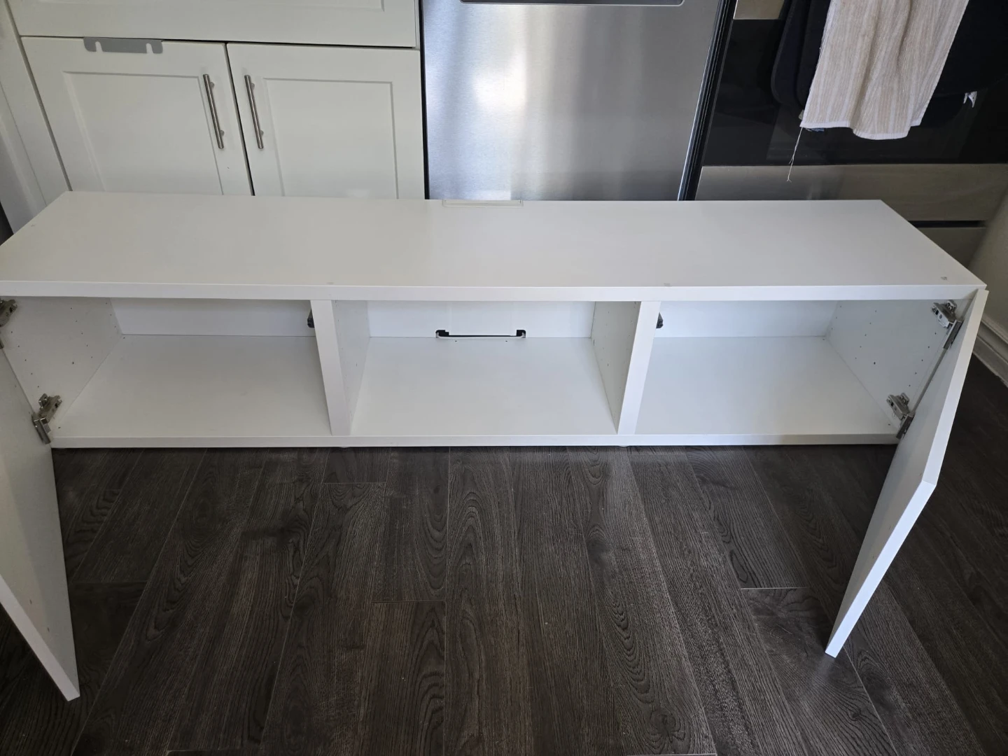White TV Stand