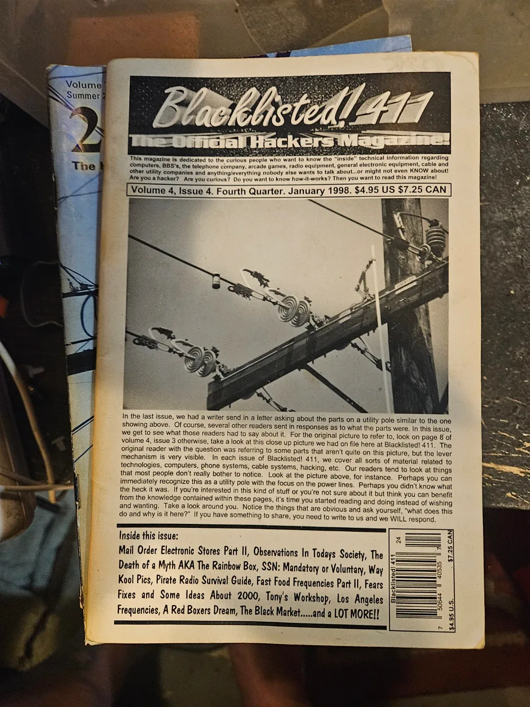 Blacklisted! 411 Magazine - January 1998