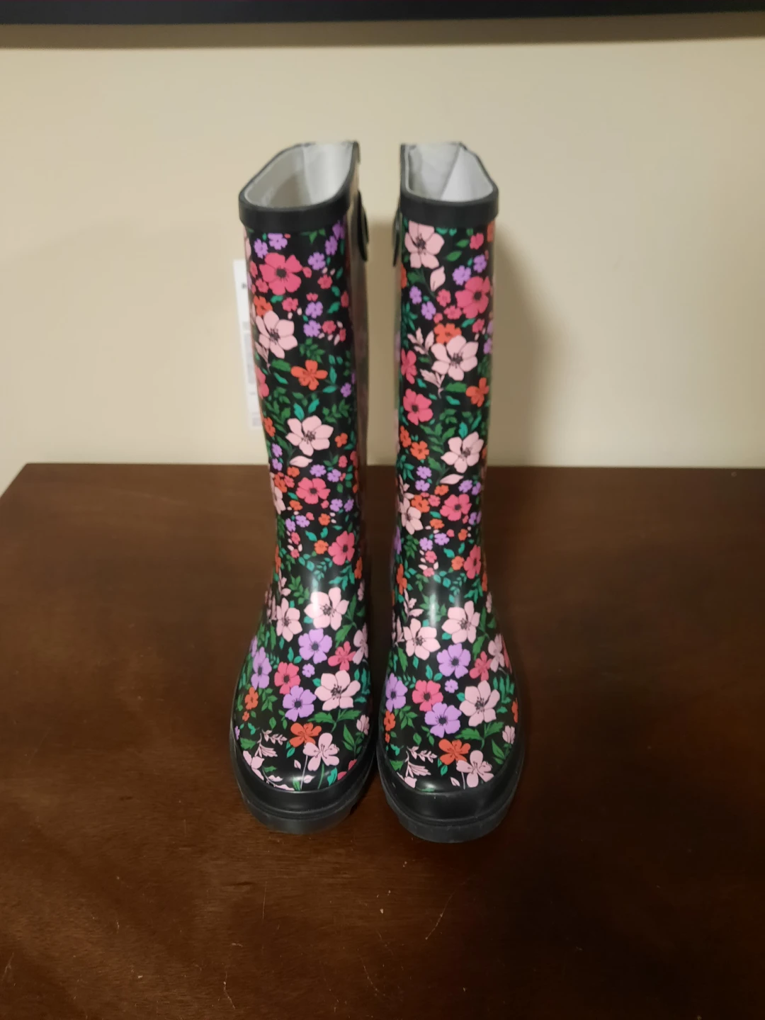 Floral Rain Boots Size  6 - photo 2