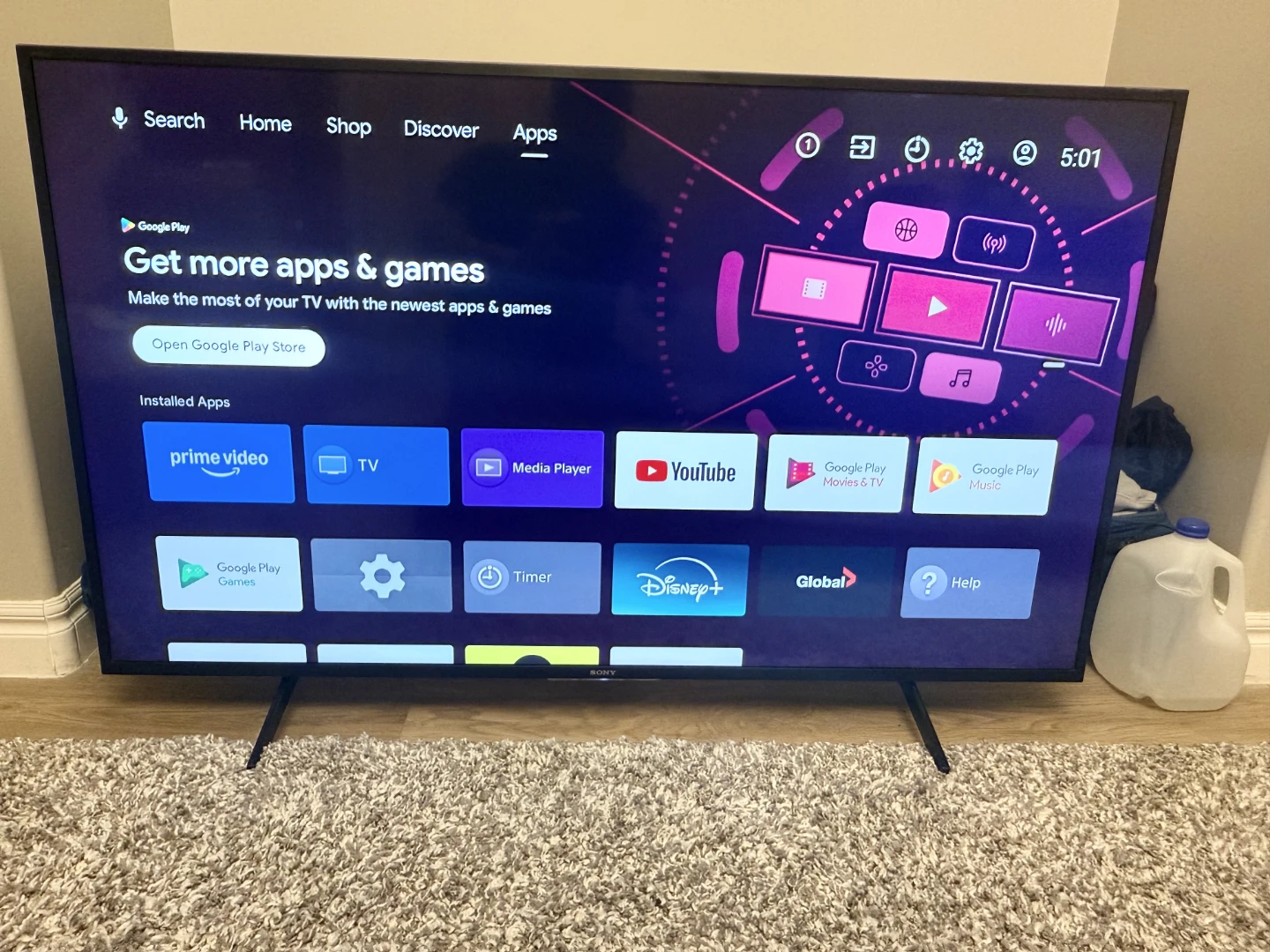 Sony 55" Inch| 4K Ultra HD | Smart (Android TV)