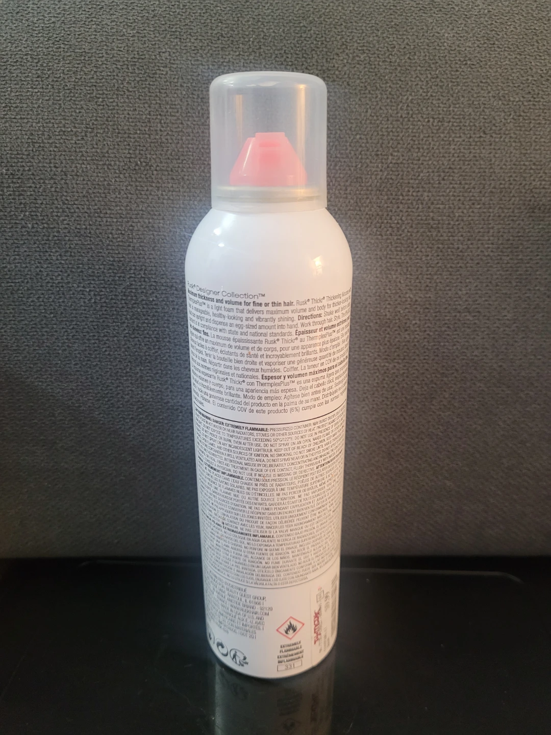 Rusk Thickr Mousse for Fine or Thin Hair - photo 2