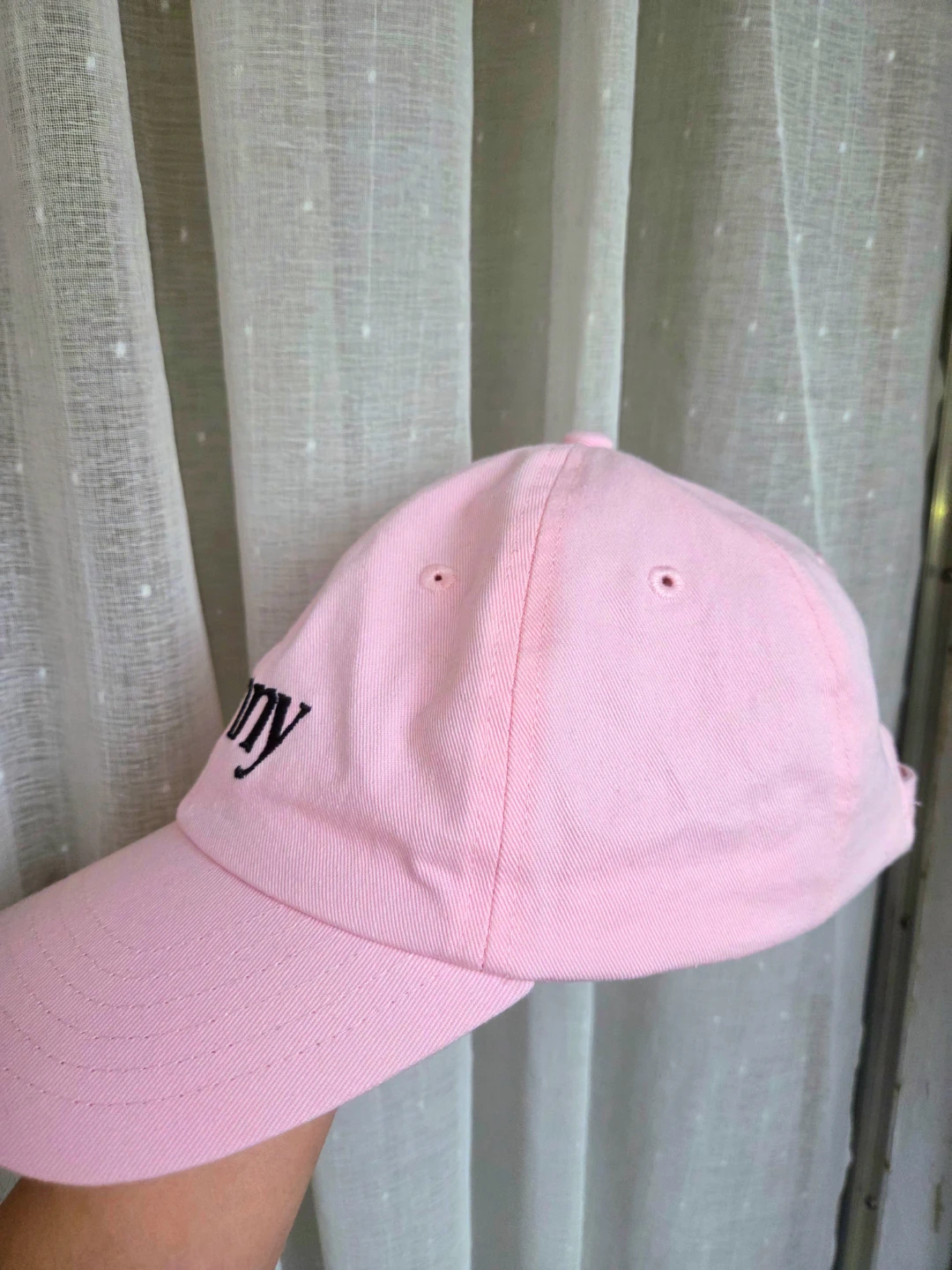 Pink "benny" Baseball Cap | Two Avaliable - photo 2