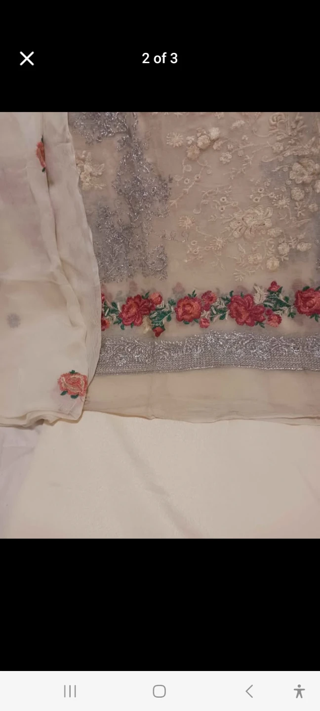 Women's Embroidered Suit unstiched
