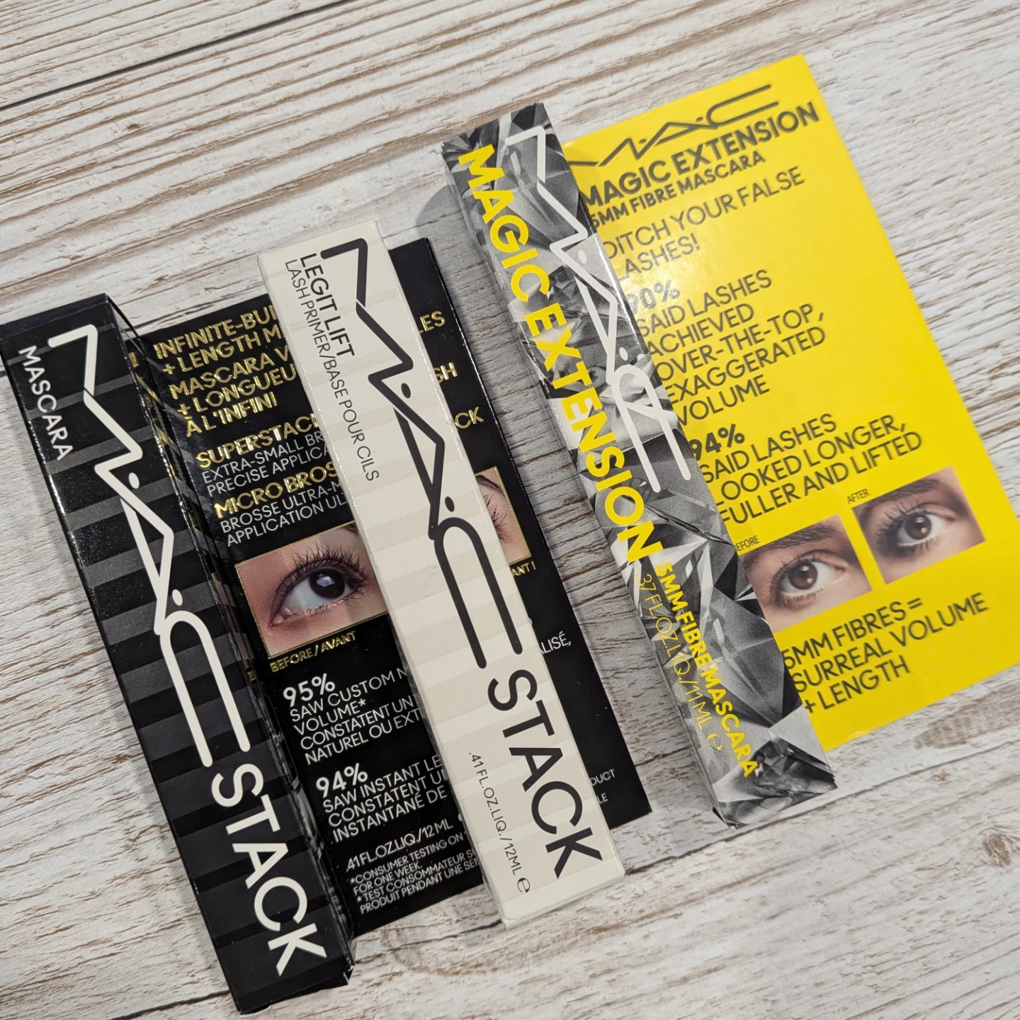 MAC Cosmetics Mascara x 3