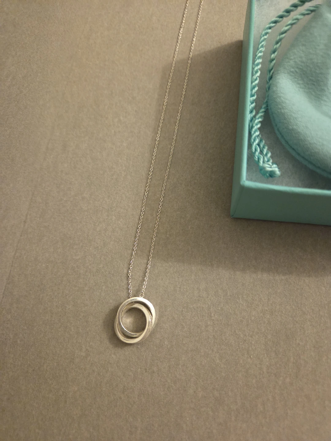 Tiffany & Co. 1837 Interlocking Circles Pendant Necklace - photo 2
