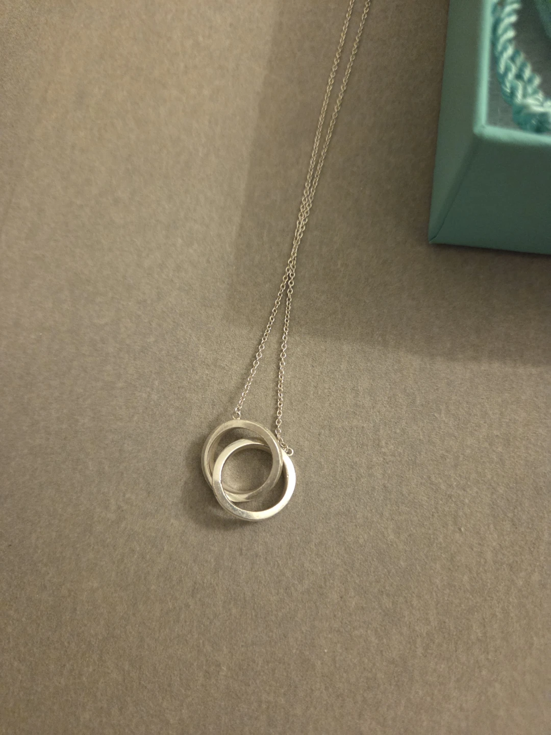 Tiffany & Co. 1837 Interlocking Circles Pendant Necklace - photo 3