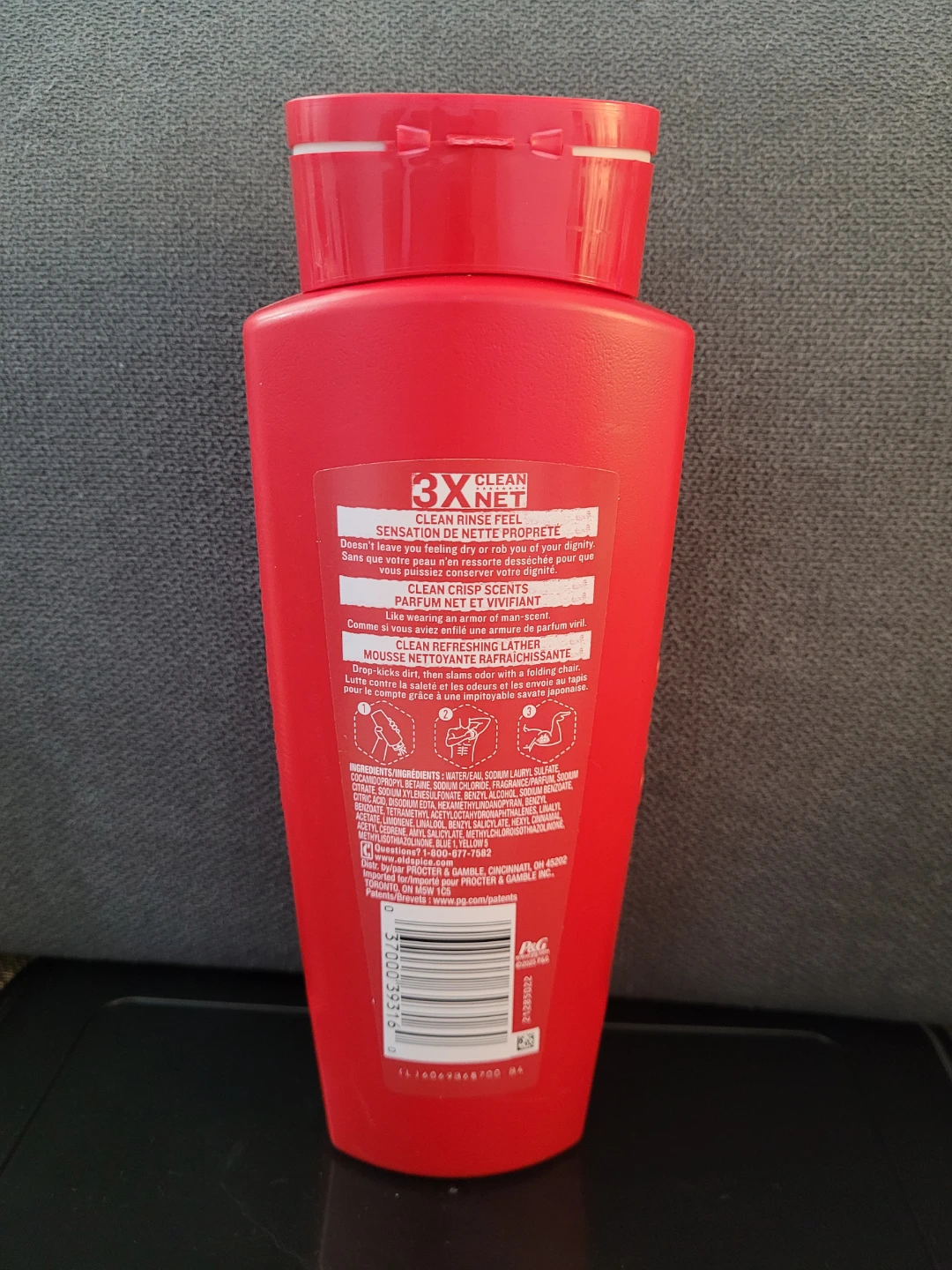 Old Spice Pure Sport Body Wash 532 mL - photo 2