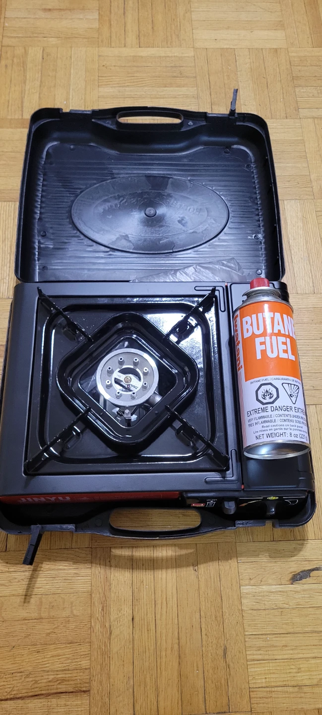 Jinyu Portable Butane Gas Stove with Case