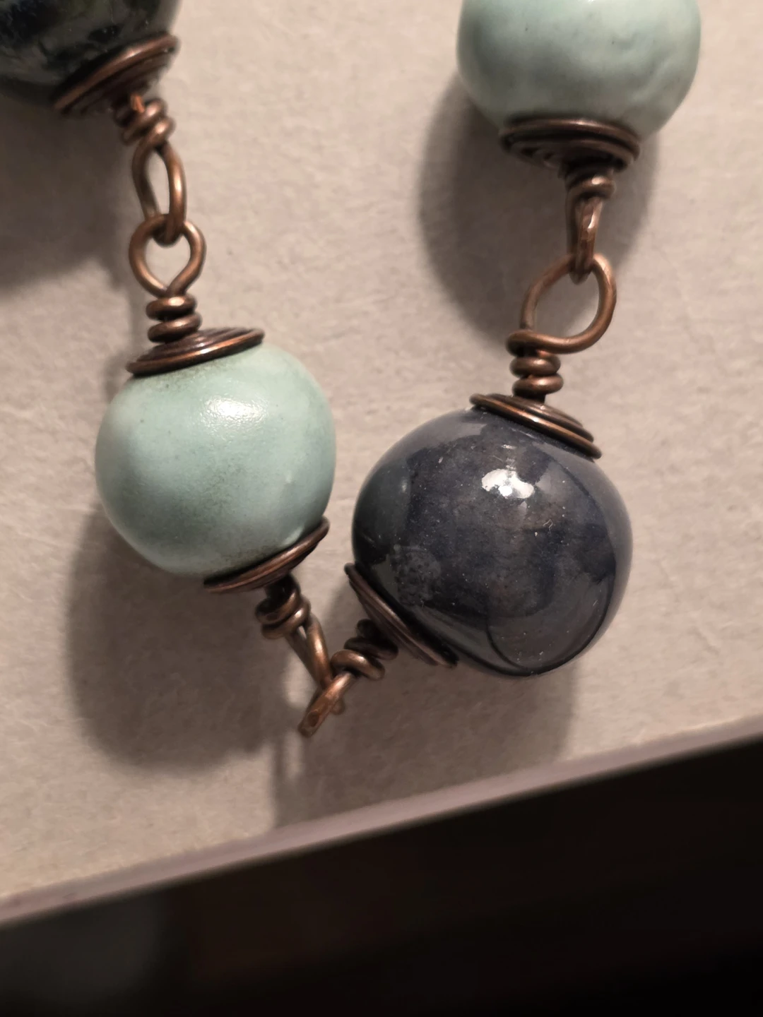 Artisan Style beaded Necklace JAN on tag - photo 2