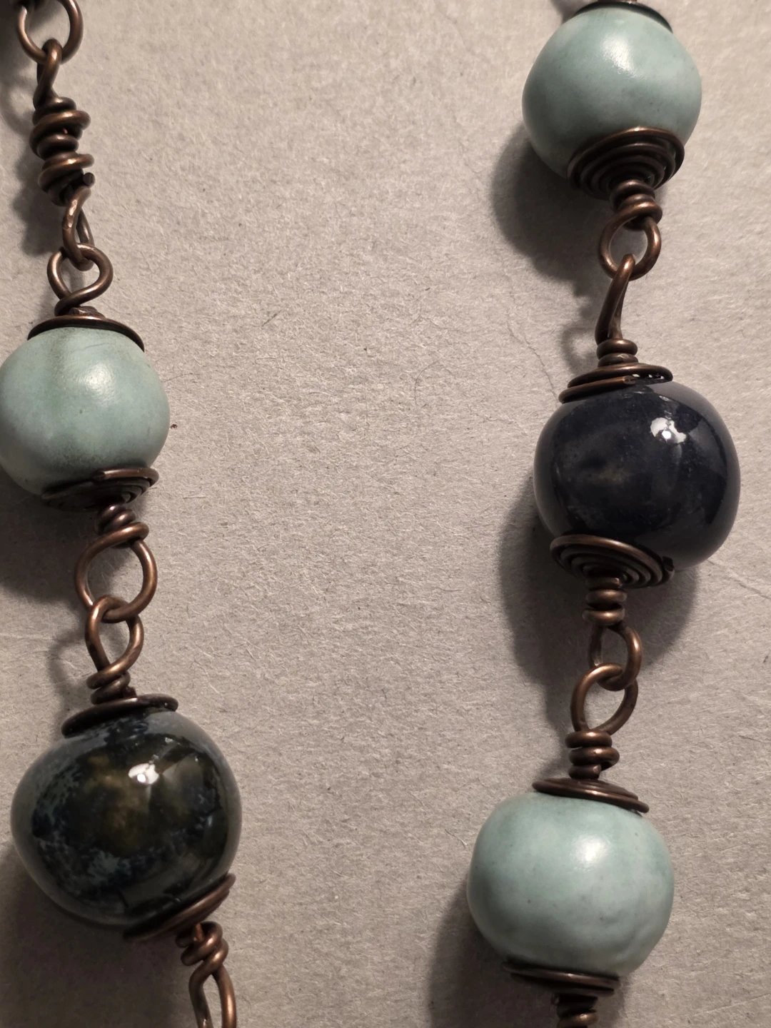 Artisan Style beaded Necklace JAN on tag - photo 3