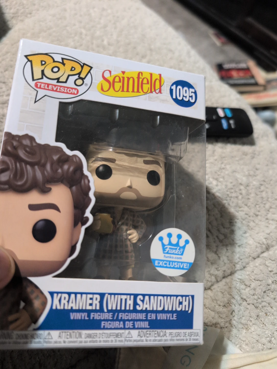 Funko Pop! Seinfeld Kramer (With Sandwich) #1095