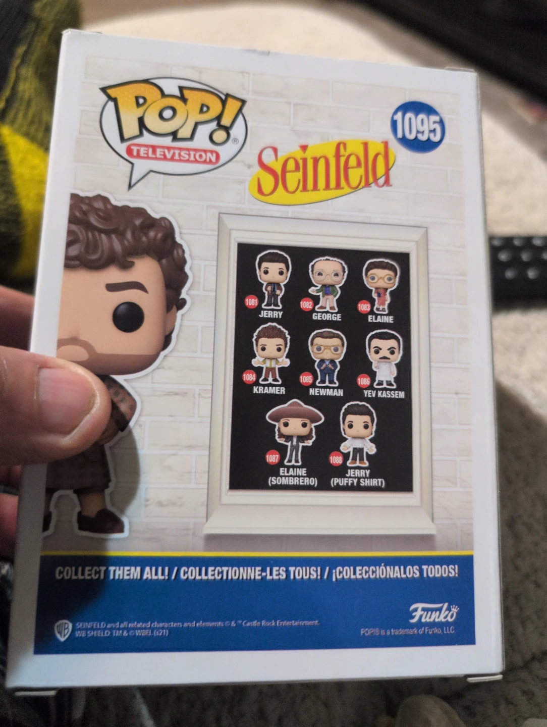 Funko Pop! Seinfeld Kramer (With Sandwich) #1095 - photo 2