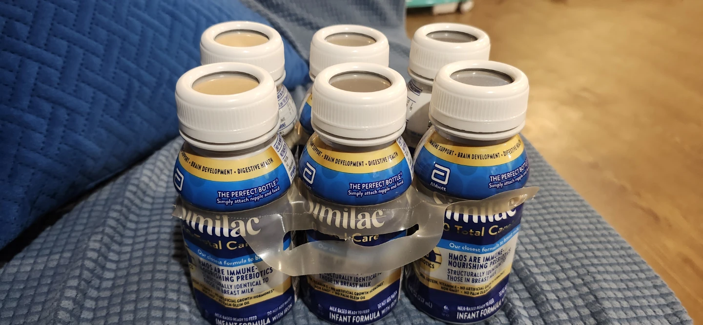 Similac 360 Total Care Infant Formula Bottles - 8 oz (6 Pack)