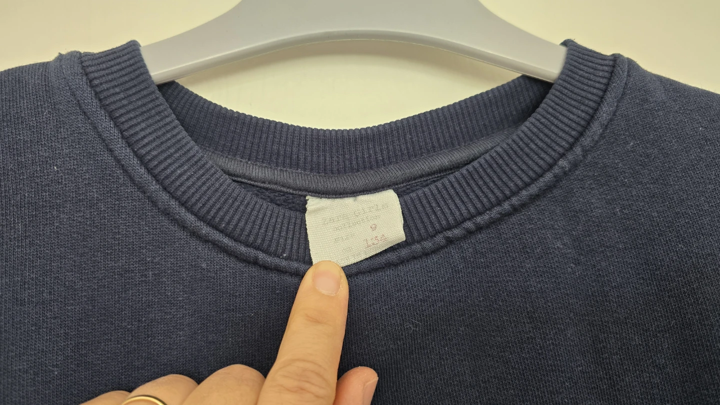 Zara Girls Sweat with Striped Layer Size 9Y - photo 4