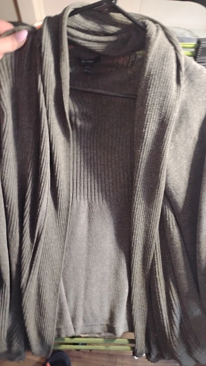 Majora Women's Cardigan - Size L/G - Olive Green