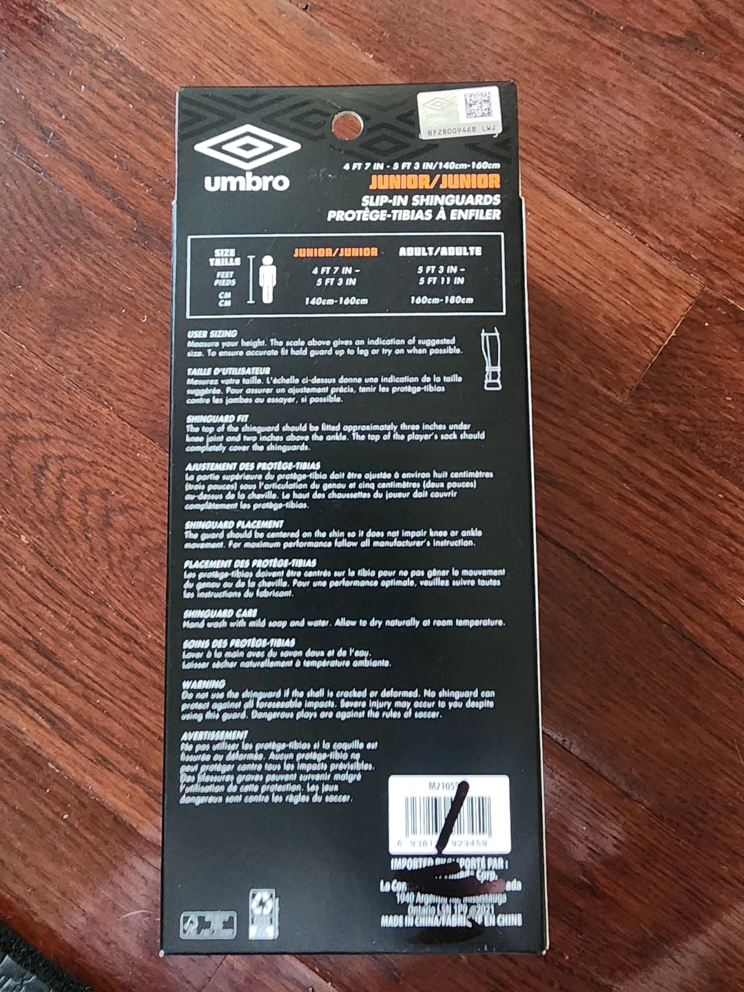 Umbro Junior Slip-In Shin Guards - 140cm-160cm - photo 2