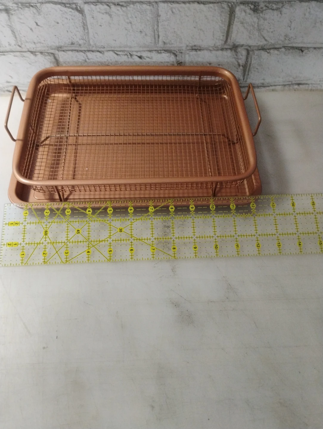 Copper Baking Sheet with Rack - photo 3