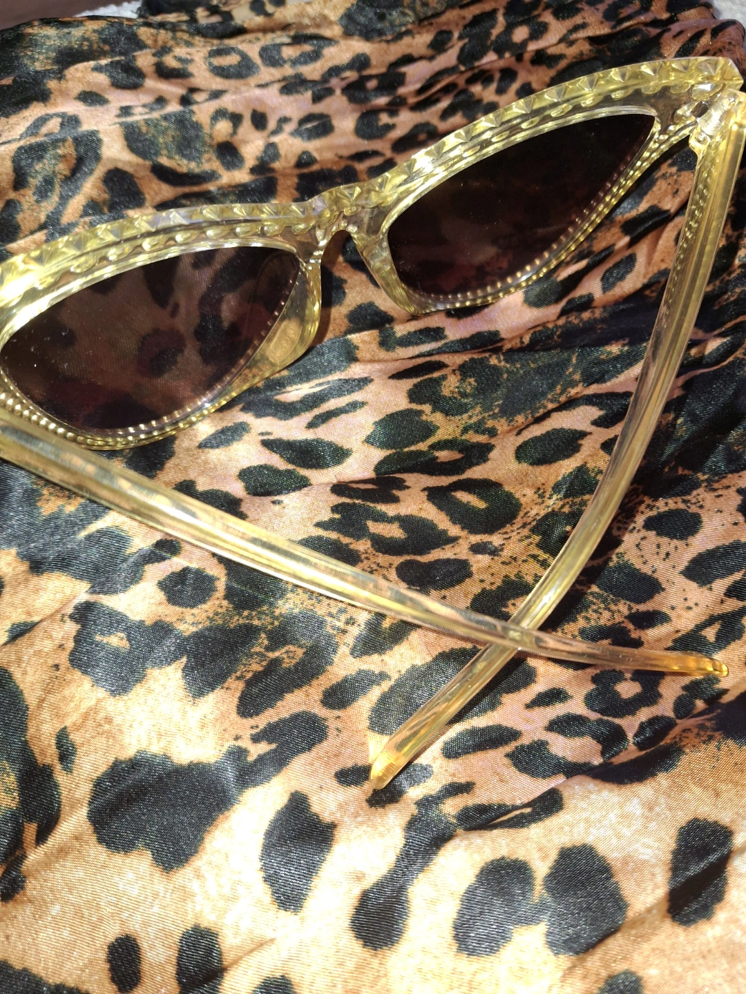 Cat Eye Rhinestone Sunglasses - photo 2