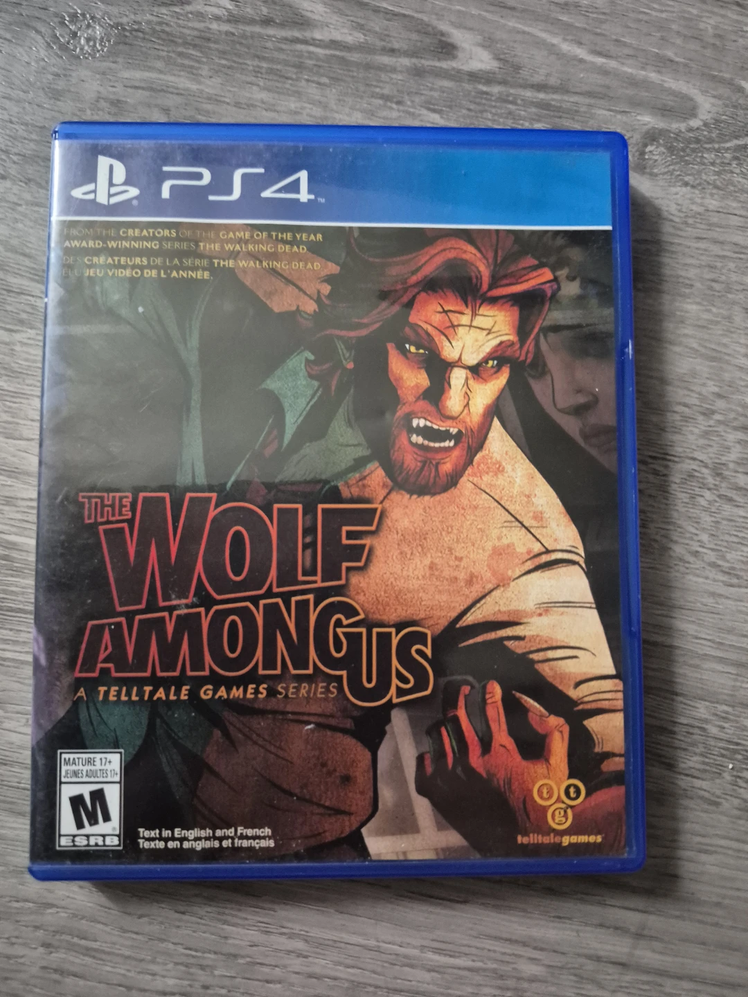 The Wolf Among Us " A Telltale series " (ps4)