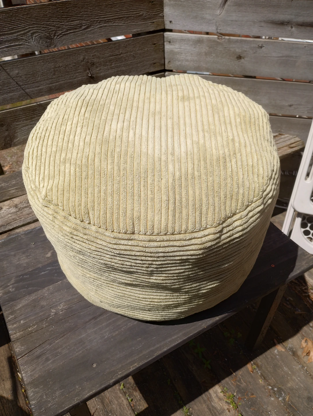 Pistachio Ottoman Pouffe - photo 3