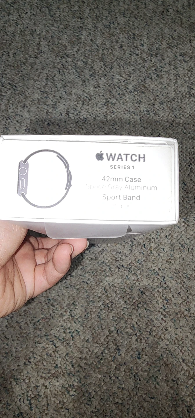 Apple Watch Series 1 42mm Space Gray Aluminum Sport Band - photo 3