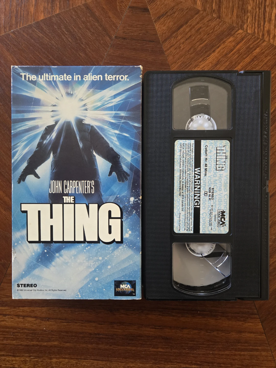 The Thing VHS