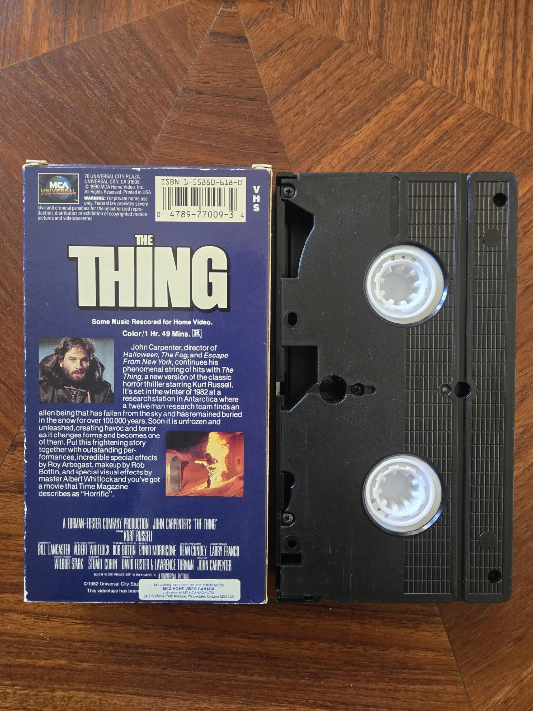 The Thing VHS - photo 2