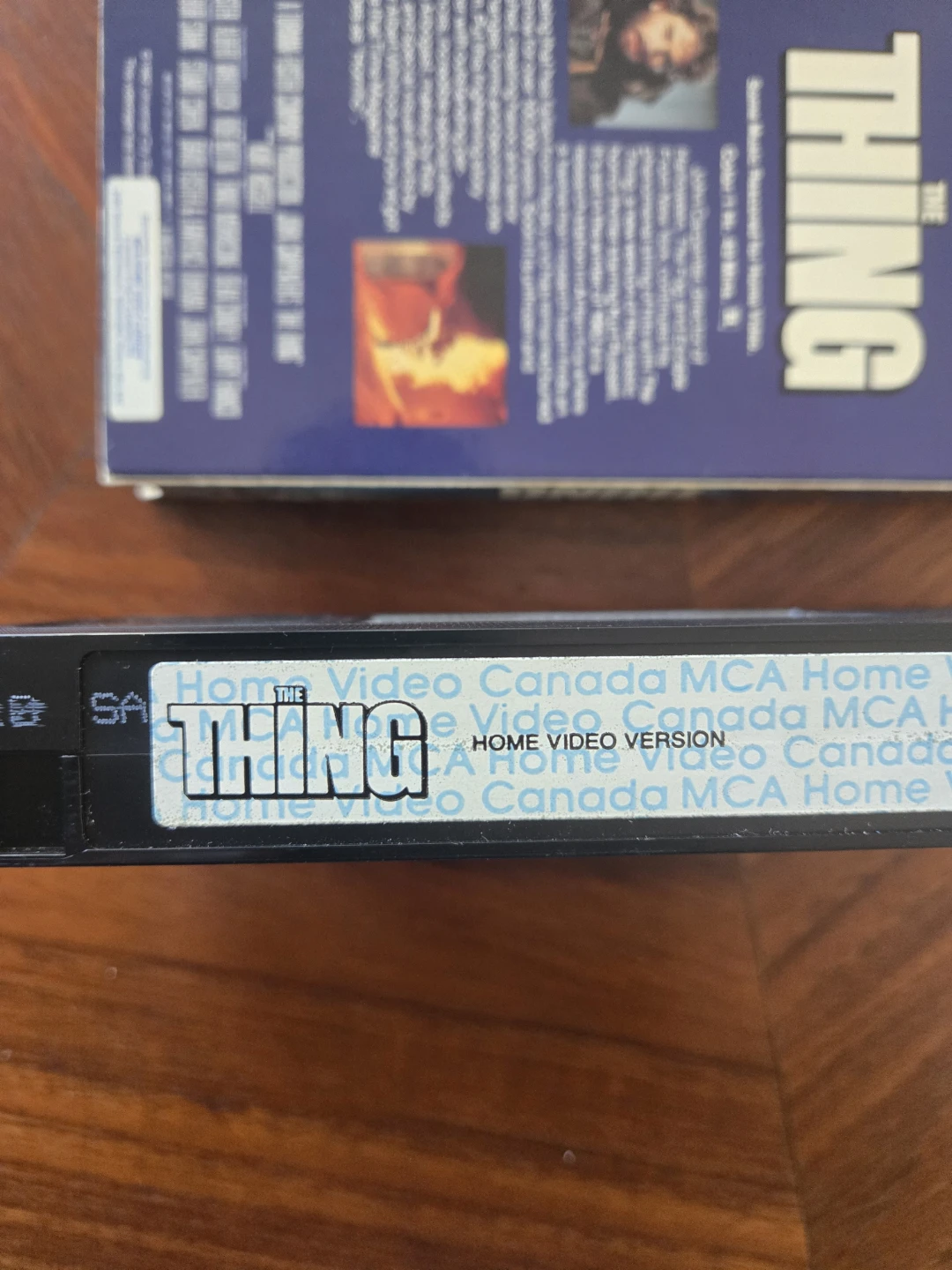 The Thing VHS - photo 4