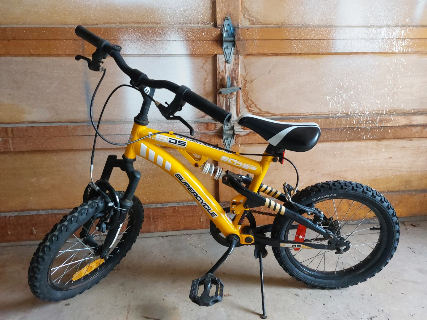 Supercycle 16 Inch Dual Suspension Kids Bike
