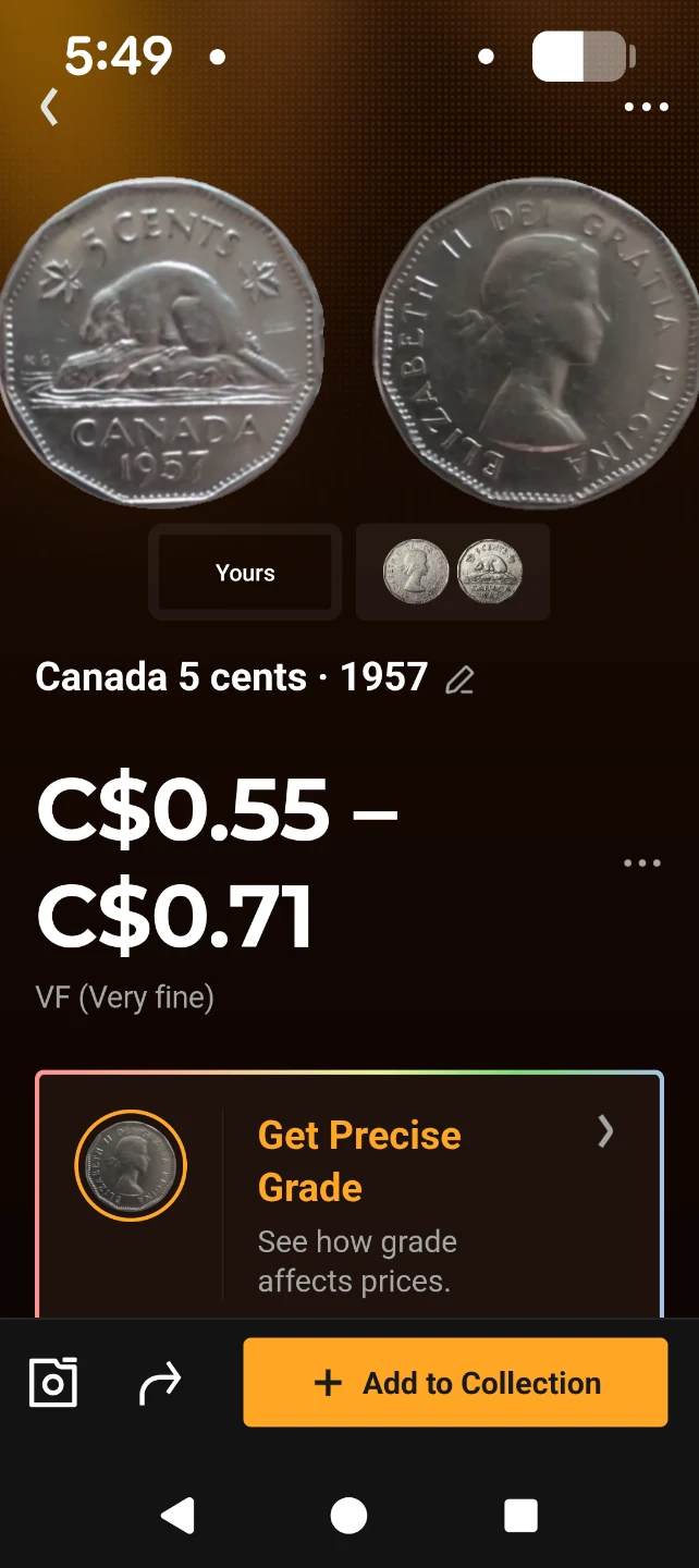 Canada 5 Cents Coins - 1927-1966 - photo 5