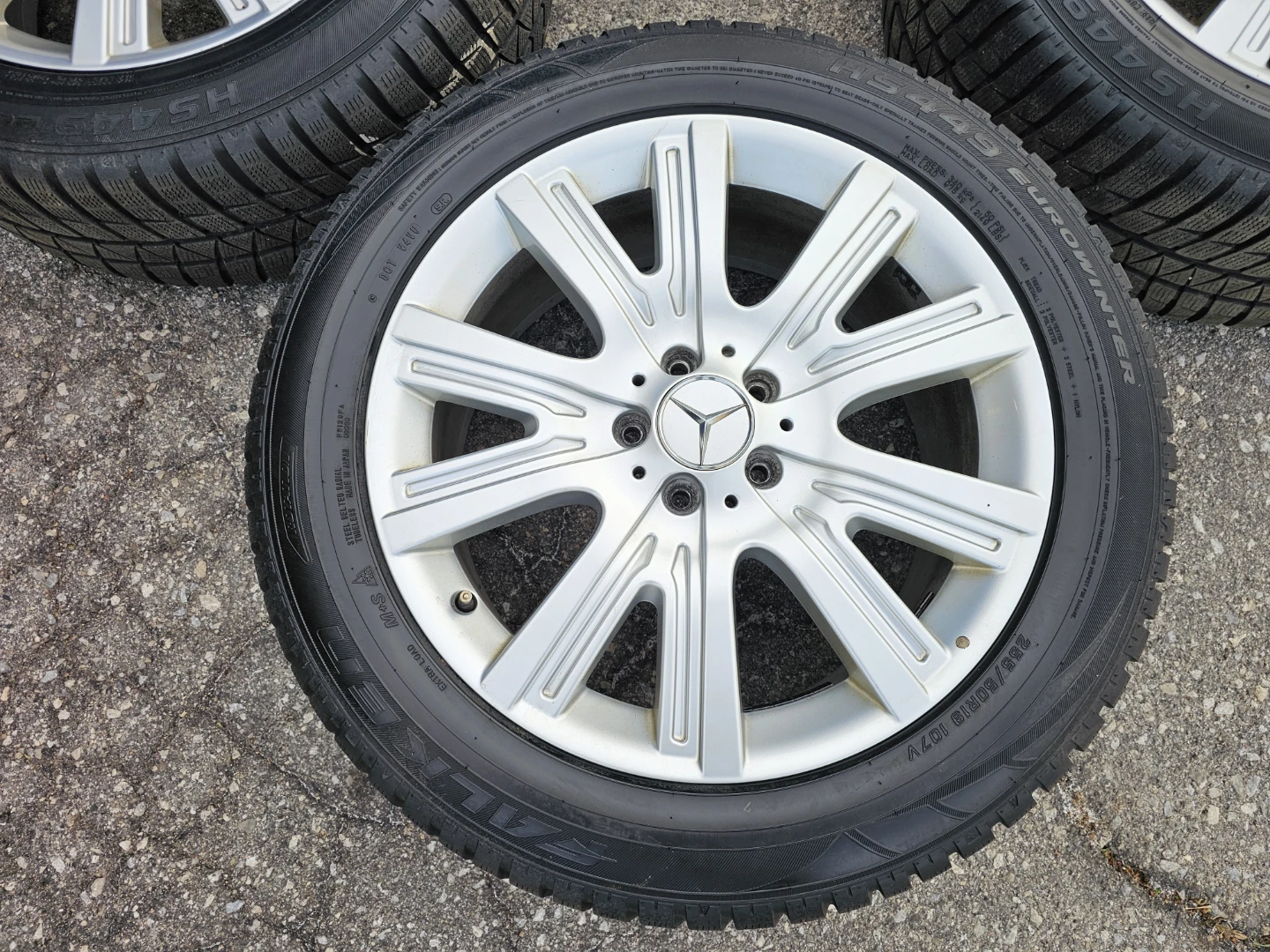 MERCEDES BENZ ML/GLE/GL WINTER TIRES ON O.E.M RIMS - photo 4