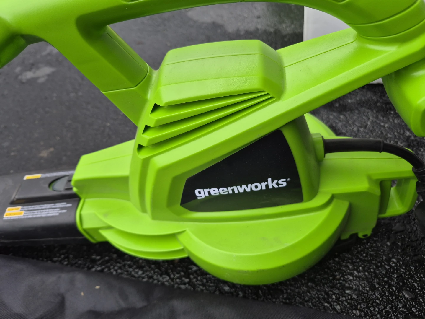 Greenworks 375 CFM Electric Blower/Vacuum - photo 3