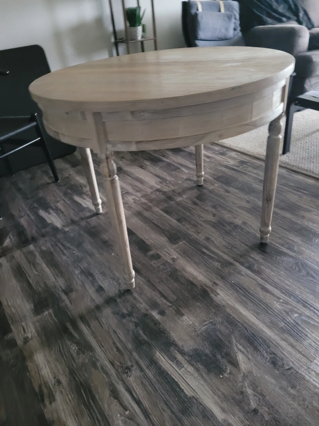 Round Wood Dining Table