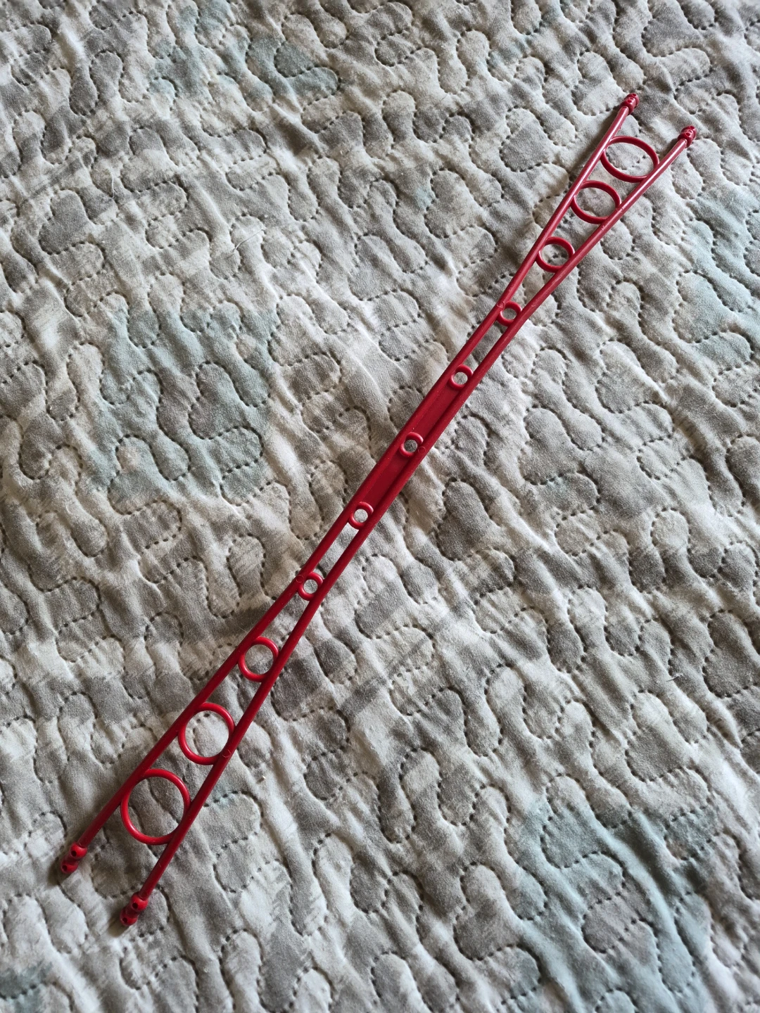 Red 18" x 1 1/2" Vintage Tupperware Cariolier Replacement Handle