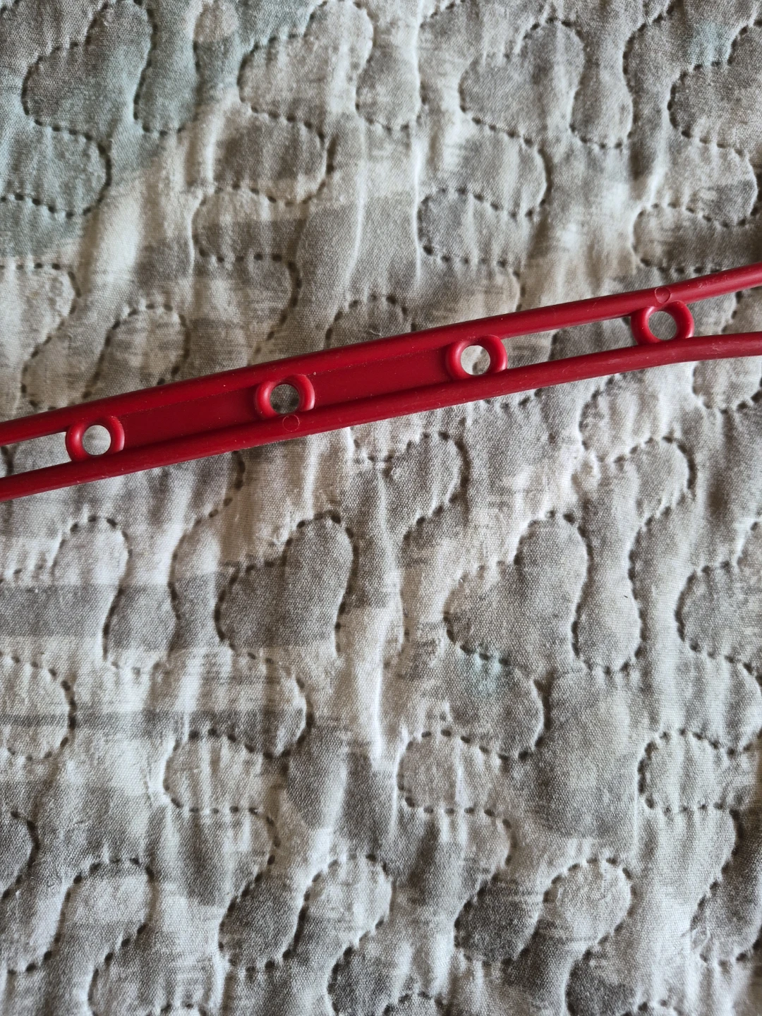 Red 18" x 1 1/2" Vintage Tupperware Cariolier Replacement Handle - photo 3