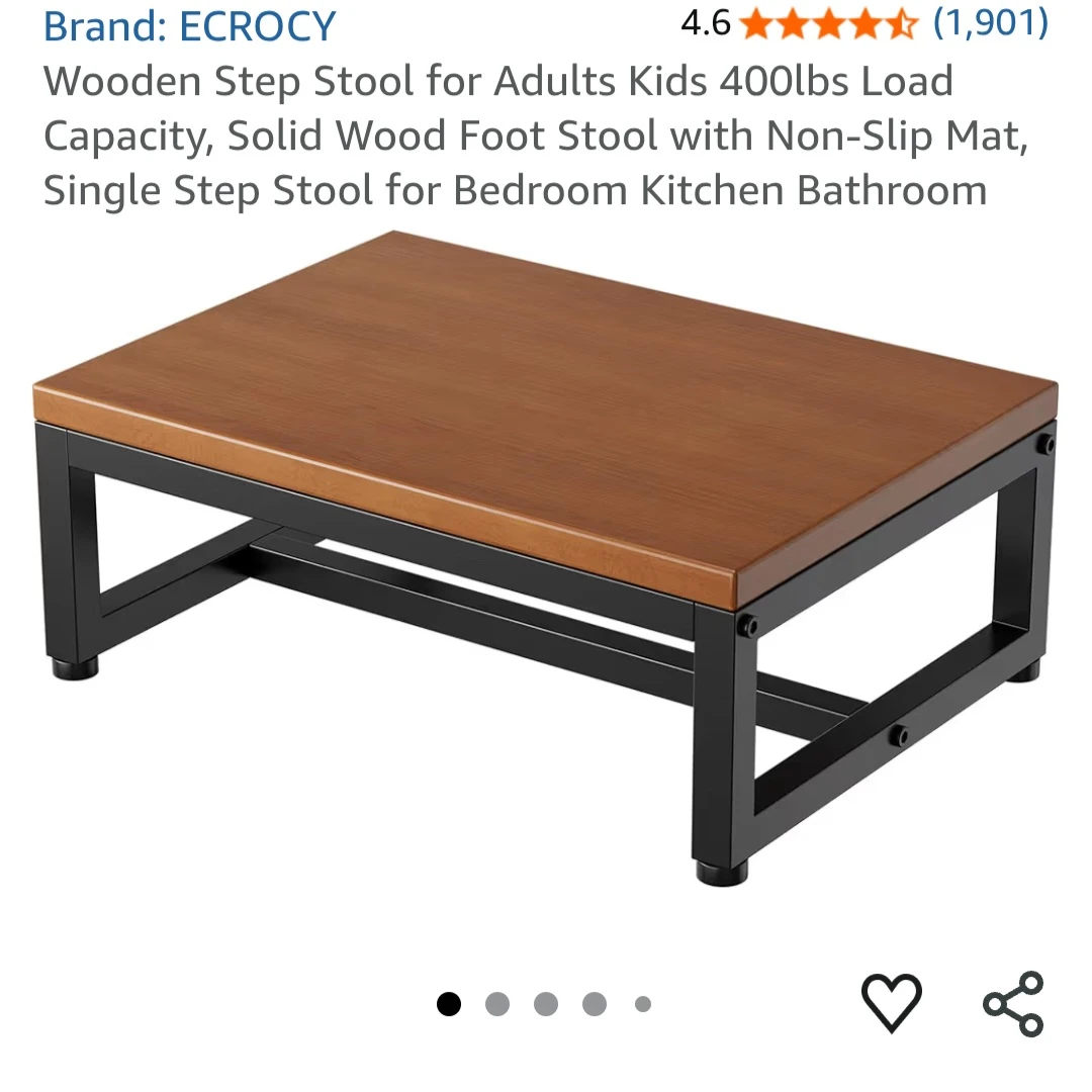 Wooden Step Stool - photo 4