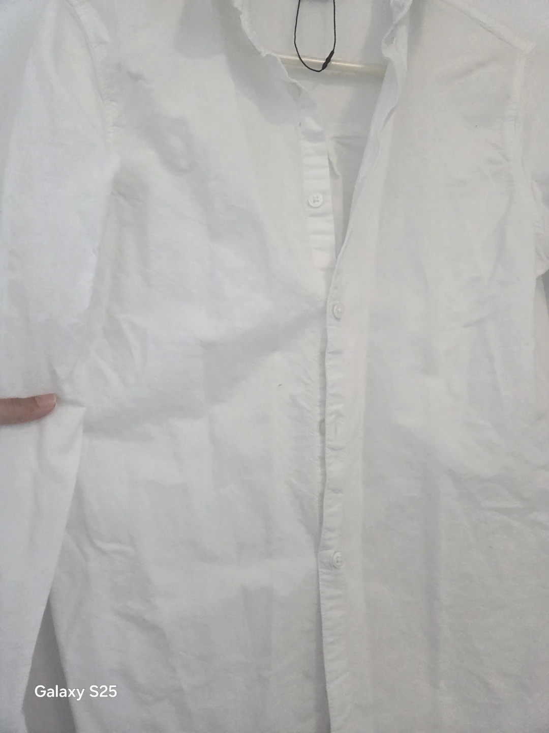 Primark White Button-Up Shirt - Size M (14-15 Yrs) - photo 3