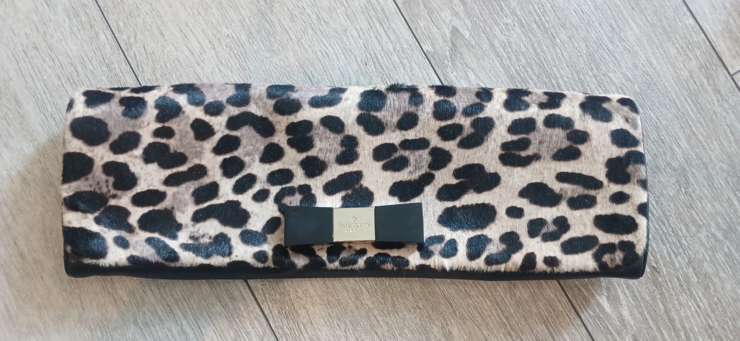 Kate Spade Leopard Print Clutch