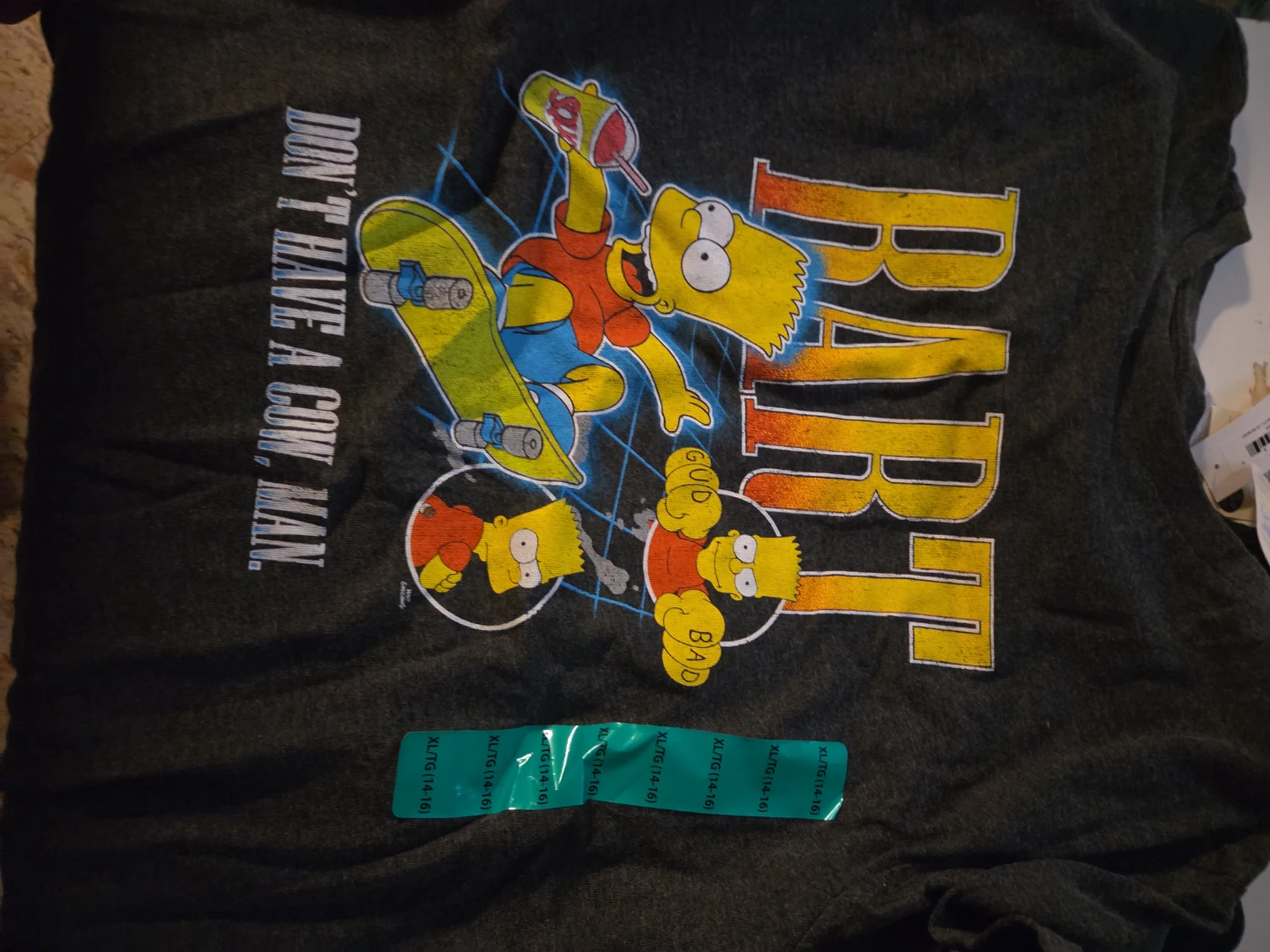 The Simpsons Bart T-Shirt XL/TG (14-16) - photo 2