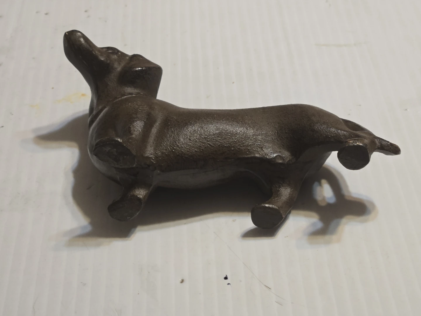 Cast Iron Dachshund Figurine - photo 4