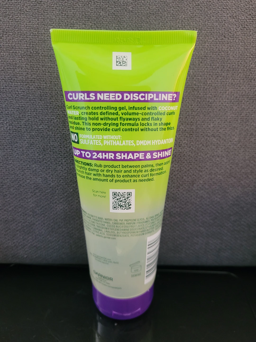 Garnier Fructis Curl Scrunch Controlling Gel - photo 2