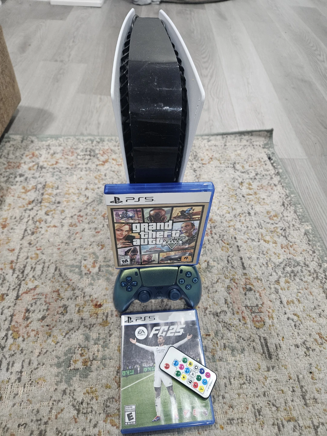 Sony PlayStation 5 Console with Controller and Games - photo 2