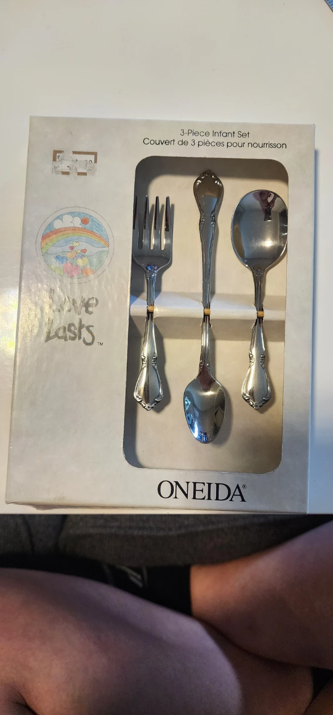 Oneida 3-Piece Infant Cutlery Set