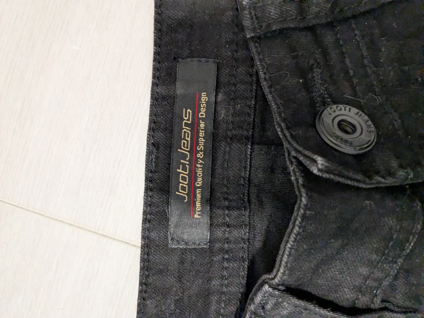 Jeans Black Denim Jeans - photo 3