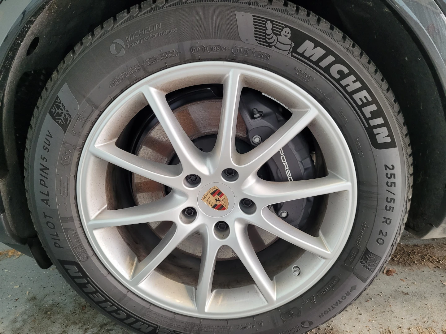 Porsche 20-inch Cayenne Design Winter Wheel Set - photo 2
